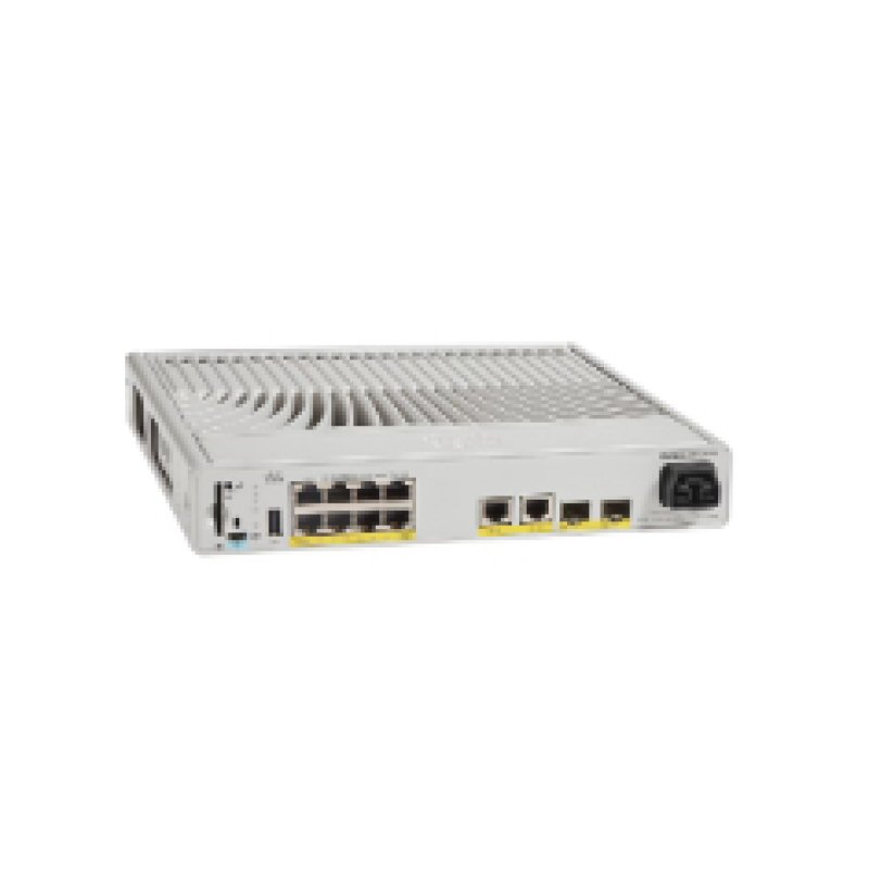 Cisco C9200CX-8P-2XGH-A commutateur réseau Géré Gigabit Ethernet (10/100/1000) Connexion Ethernet, supportant