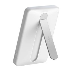 ESR Qi2 MagSlim 5000 mAh magnetic powerbank with stand (white)