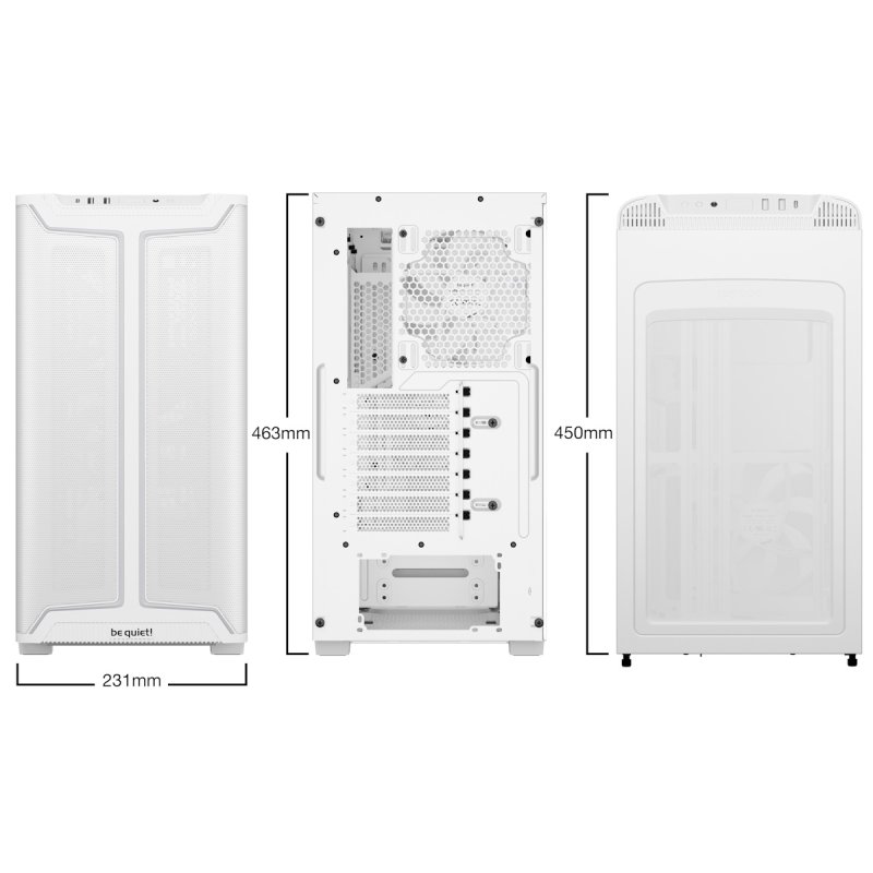 be quiet! PURE BASE 501 DX White