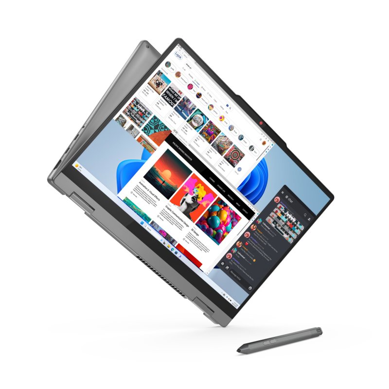 Lenovo IdeaPad 5 2-in-1 14AHP9 AMD Ryzen™ 7 8845HS Hybrid (2-in-1) 35.6 cm (14") Touchscreen WUXGA 16 GB