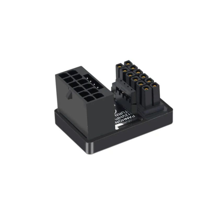 Phobya 12VHPWR Adapter 180 Grad 16Pin to 16Pin - White Right