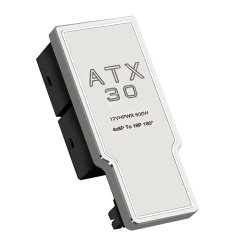 Phobya 12VHPWR Adapter 180 Grad 16Pin to 4x8Pin - White Left EOL