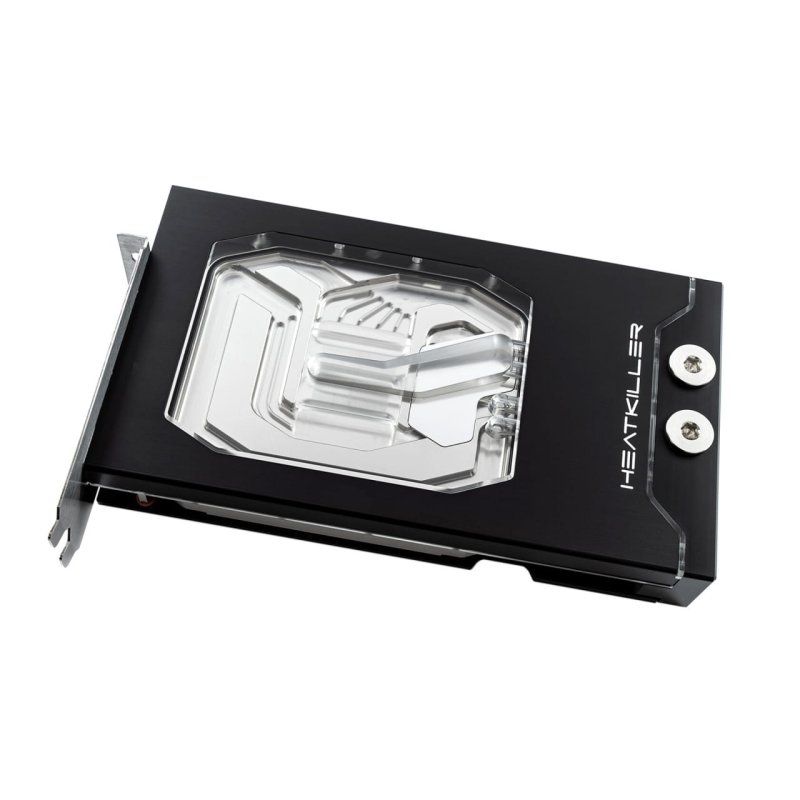 Watercool HEATKILLER V for RTX 4080 FE - ACRYL Ni-Bl aRGB