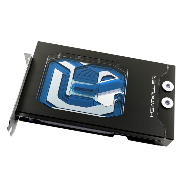 Watercool HEATKILLER V for RTX 4080 FE - ACRYL Ni-Bl aRGB