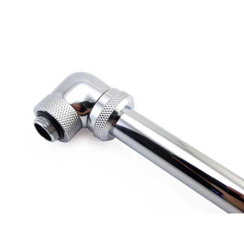 XSPC G1/4 auf 14mm HardTube Anschraubtülle 90° drehbar V2 - chrom