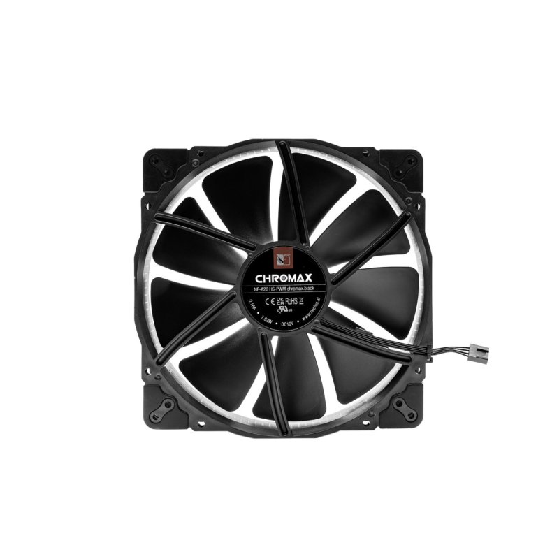 Noctua NF-A20 HS-PWM chromax.black 200 x 200 mm