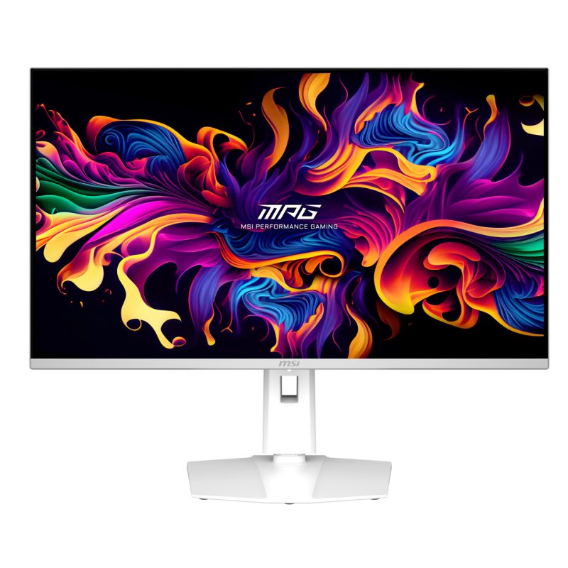 MSI MPG 321URXW QD-OLED computer monitor 80 cm (31.5") 3840 x 2160 pixels 4K Ultra HD White