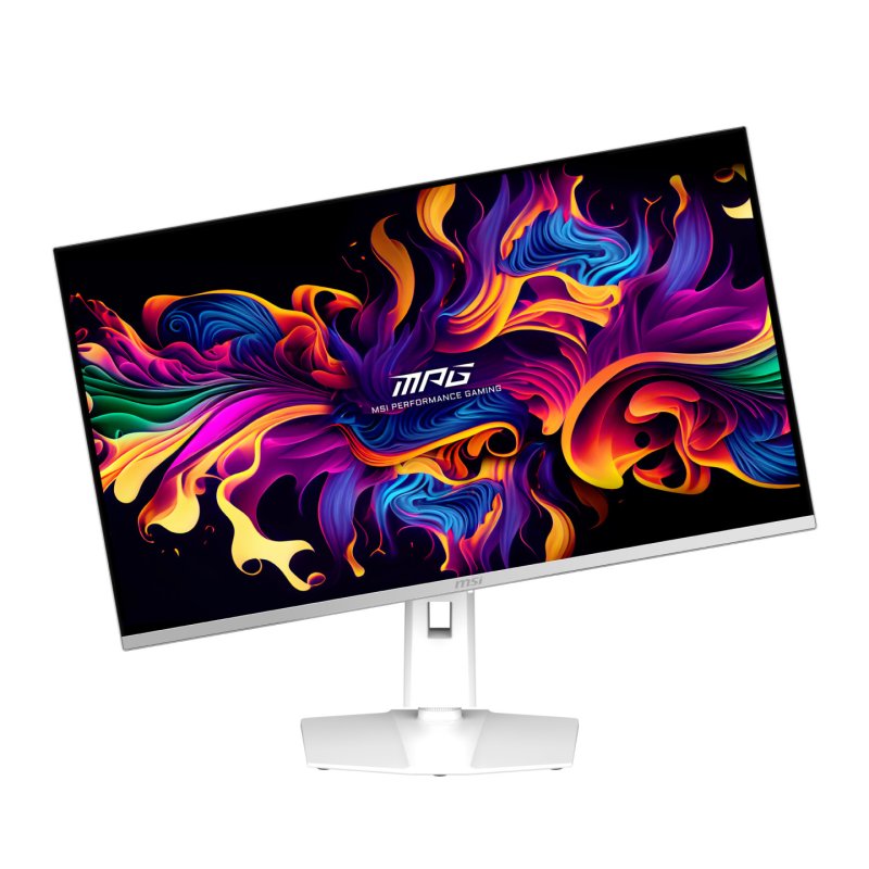 MSI MPG 321URXW QD-OLED computer monitor 80 cm (31.5") 3840 x 2160 pixels 4K Ultra HD White