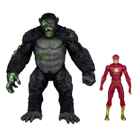DC Multiverse pack 2 figurines Flash vs. Titano 18 cm