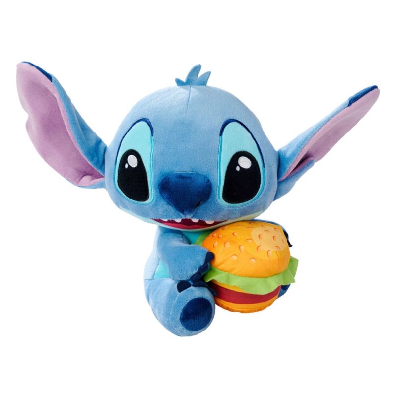 Lilo & Stitch peluche Stitch with Burger 25 cm