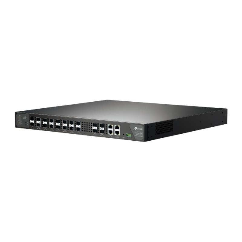 TP-LINK Aginet (DS-P7001-16) DeltaStream 16-port Pizza-box GPON Optical Line Terminal, 16 GPON Ports, Dual Redundant