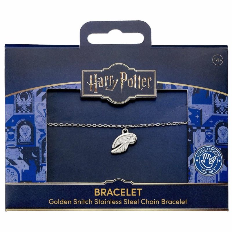 HARRY POTTER - Vif D'Or - Bracelet en Acier Inoxydable Arg.