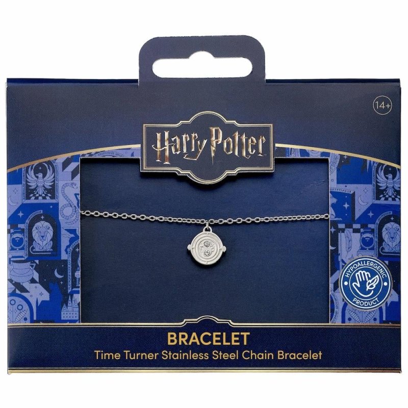 HARRY POTTER - Retourneur de Temps - Bracelet en Acier Inoxydable Arg.
