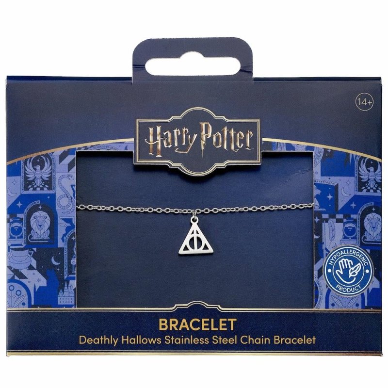 HARRY POTTER - Reliques de la Mort - Bracelet en Acier Inoxydable Arg.