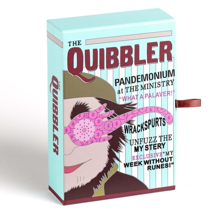 HARRY POTTER - Coffret Cadeau Quibbler - Collier & Boucles d'Oreilles