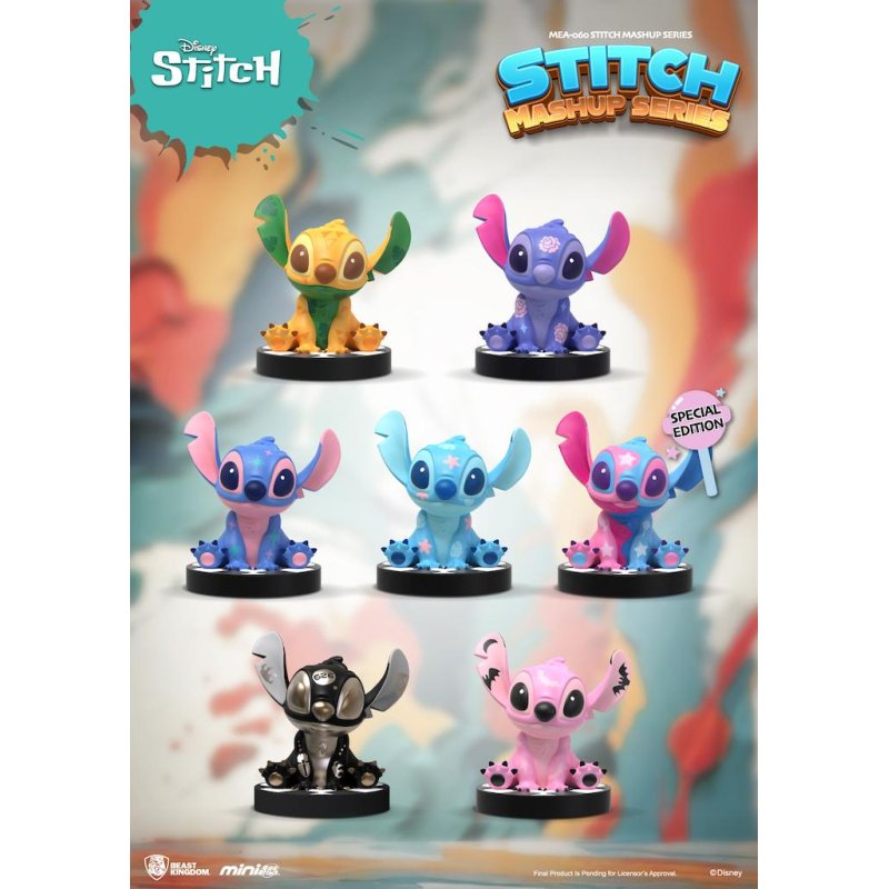 LILO & STITCH - Stitch Mashup - Blind Box Set 6 Figurine 9cm