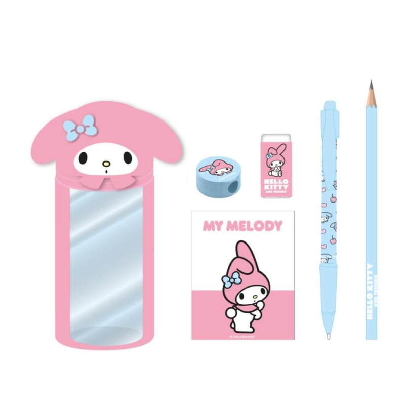 HELLO KITTY & Friends - Display de 6 Sets de Papeterie 6pc