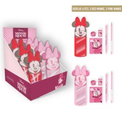 MINNIE - Display de 6 Sets de Papeterie 6pc