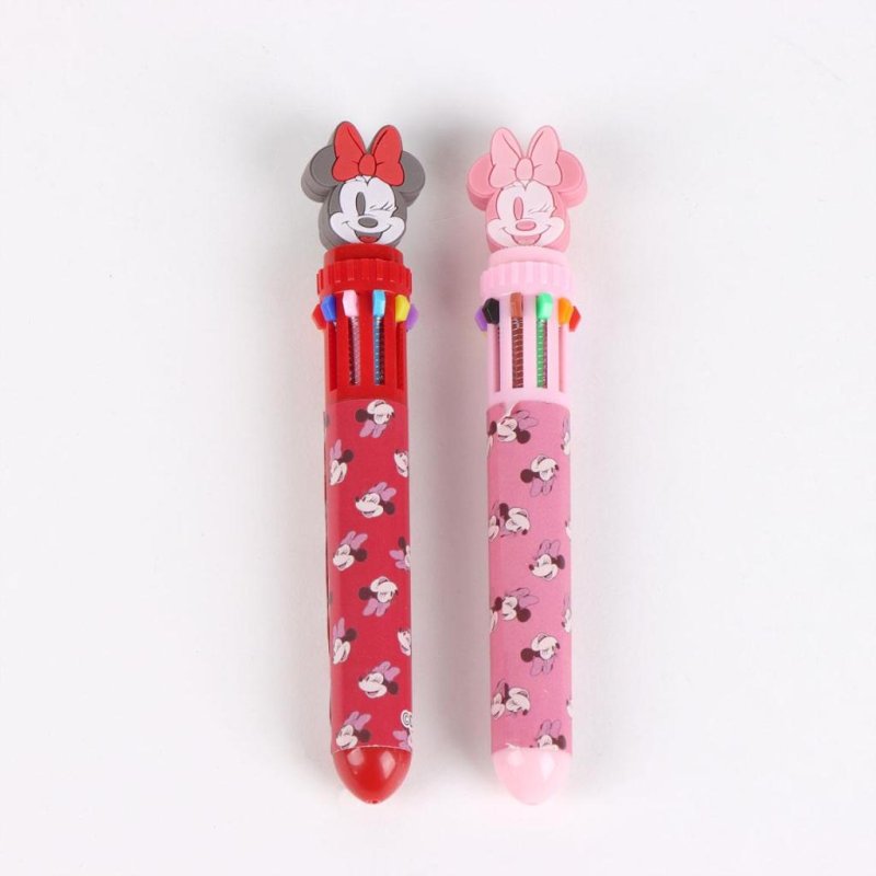 MINNIE - Display de 16 Stylos à Bille 10 couleurs