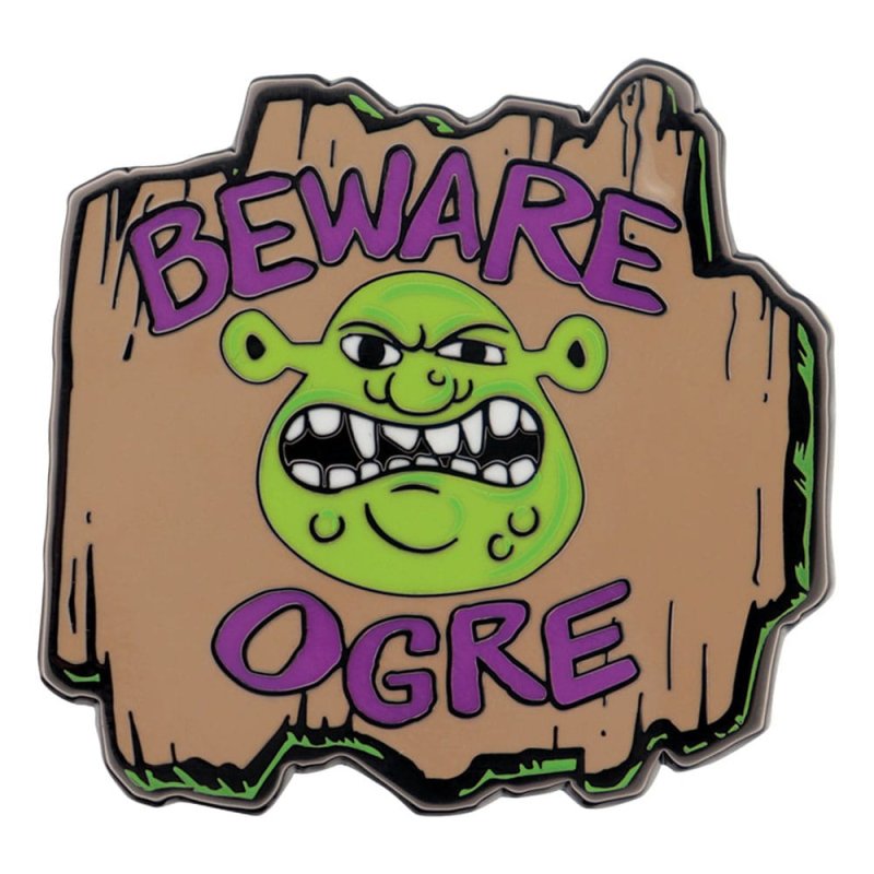 Shrek pin Beware Ogre Limited Edition
