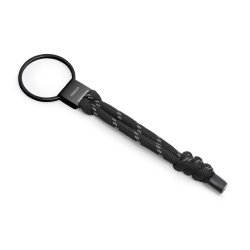 OrbitKey - Urban Loop Keychain - Black