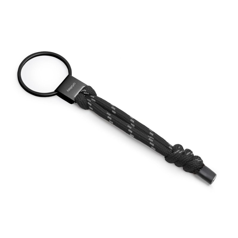OrbitKey - Urban Loop Keychain - Black