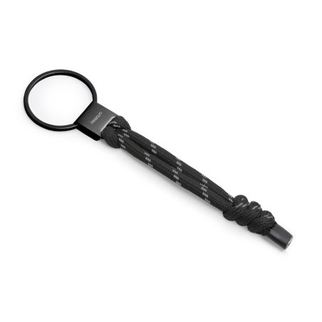 OrbitKey - Urban Loop Keychain - Black