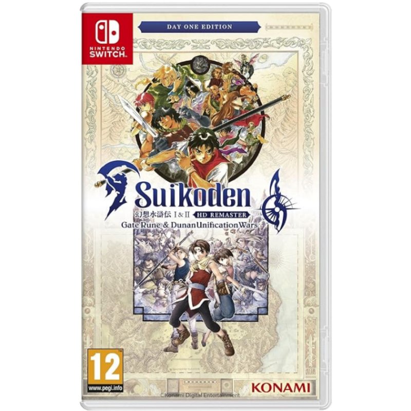 Suikoden I & II HD Remaster: Gate Rune & Dunan Unification Wars - Day One Edition /Switch