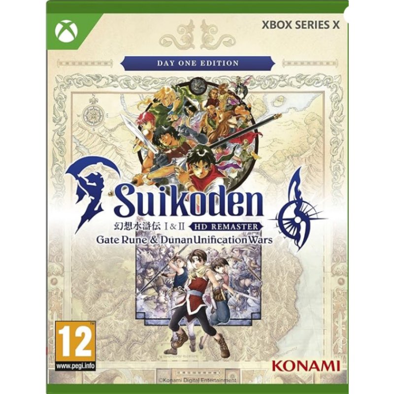 Suikoden I & II HD Remaster: Gate Rune & Dunan Unification Wars - Day One Edition (Compatible with Xbox One) /Xbox X