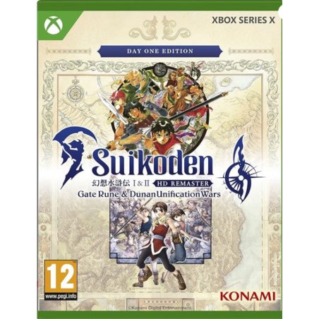 Suikoden I & II HD Remaster: Gate Rune & Dunan Unification Wars - Day One Edition (Compatible with Xbox One) /Xbox X