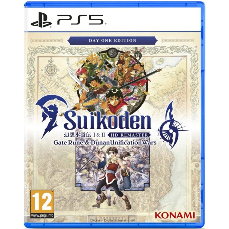 Suikoden I & II HD Remaster: Gate Rune & Dunan Unification Wars - Day One Edition /PS5