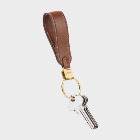 Orbitkey - Loop Keychain - Caramel