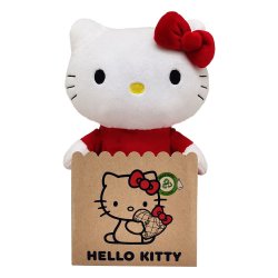 Sanrio peluche Hello Kitty with Red Dress 24 cm