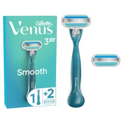 Gillette for Women Rasoir Venus Smooth, 2 lames incl.