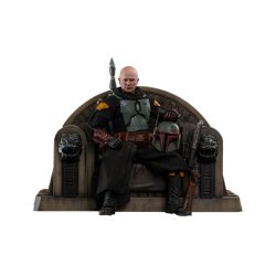 Star Wars: The Mandalorian figurine 1/6 Boba Fett Repaint Armor and Throne Special Edition 30 cm