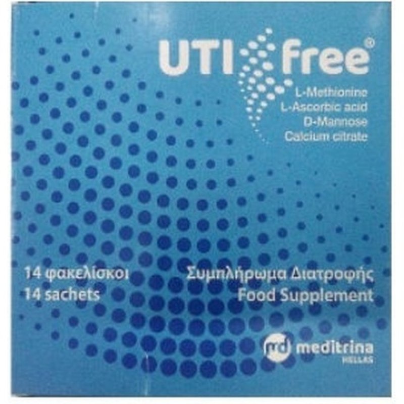 Meditrina Uti Free For Urinary Health - 14 Sachets