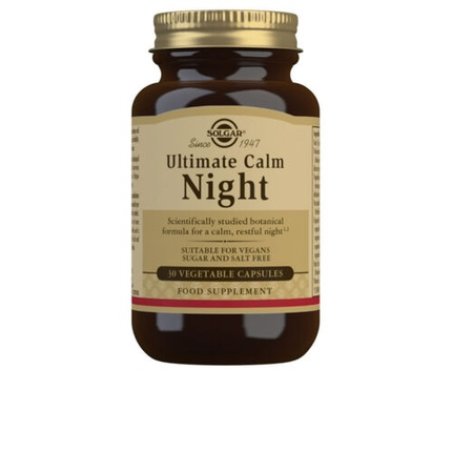 Ernahrung Solgar Unisex Ultimate Calm Night Vegetable Capsules 30 U