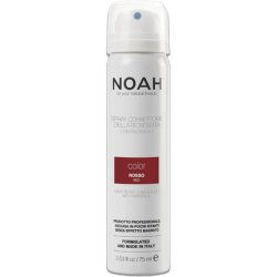 NOAH Natural Red Temporary Hair Dye Root Concealer Spray with Vitamin B5 Colour 75ml