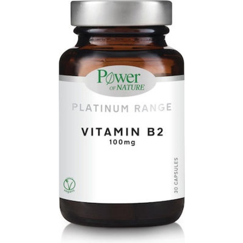 Power Health Platinum Vitamin B2 100mg 30 Capsules