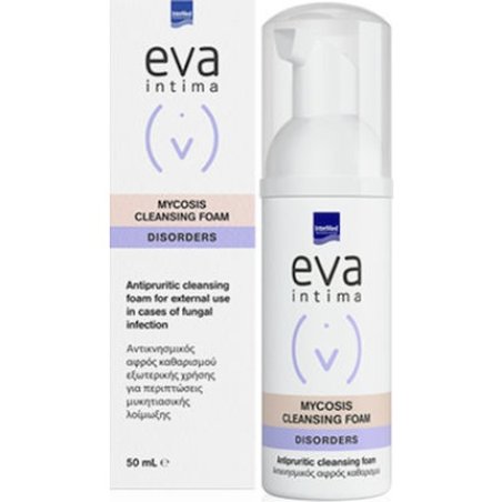 Eva Intima Mycosis Cleansing Foam For Sensitive Area - 50ml