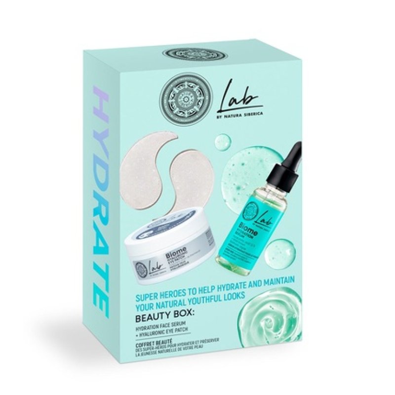 Dyal Biome Hyaluronic Eye Patch 60 Units & Biome Hydration Serum 30ml