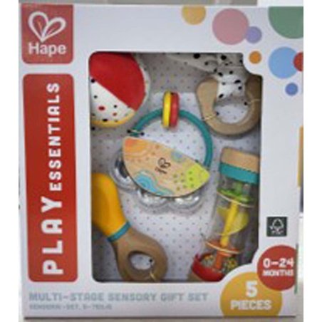 Hape - 5 In 1 Baby Sensory Set - (87-0130)