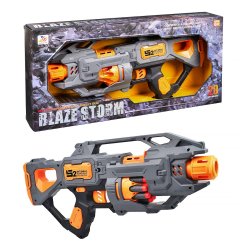 Gonher - Blaze Storm Battery Operated Soft Bullet Gun (42070)