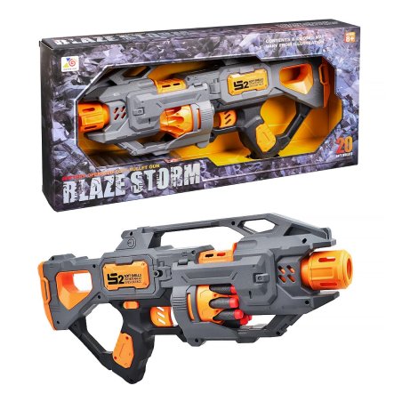 Gonher - Blaze Storm Battery Operated Soft Bullet Gun (42070)