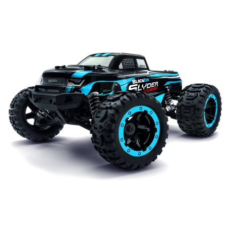 BLACKZON - Slyder MT Turbo 1/16 4WD 2S Brushless - Blue (540209)