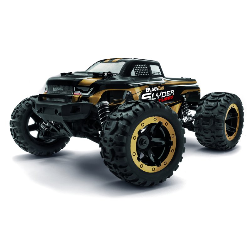 BLACKZON - Slyder MT Turbo 1/16 4WD 2S Brushless - Gold (540212)