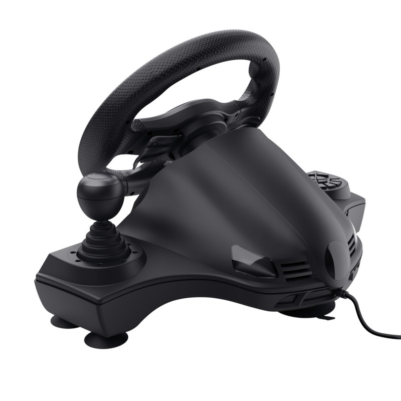 Trust GXT 289 Movi Black USB Steering wheel Pedals Nintendo Switch PlayStation 4 Xbox One S Xbox One X Xbox