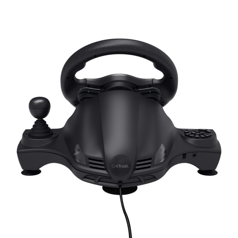 Trust GXT 289 Movi Black USB Steering wheel Pedals Nintendo Switch PlayStation 4 Xbox One S Xbox One X Xbox