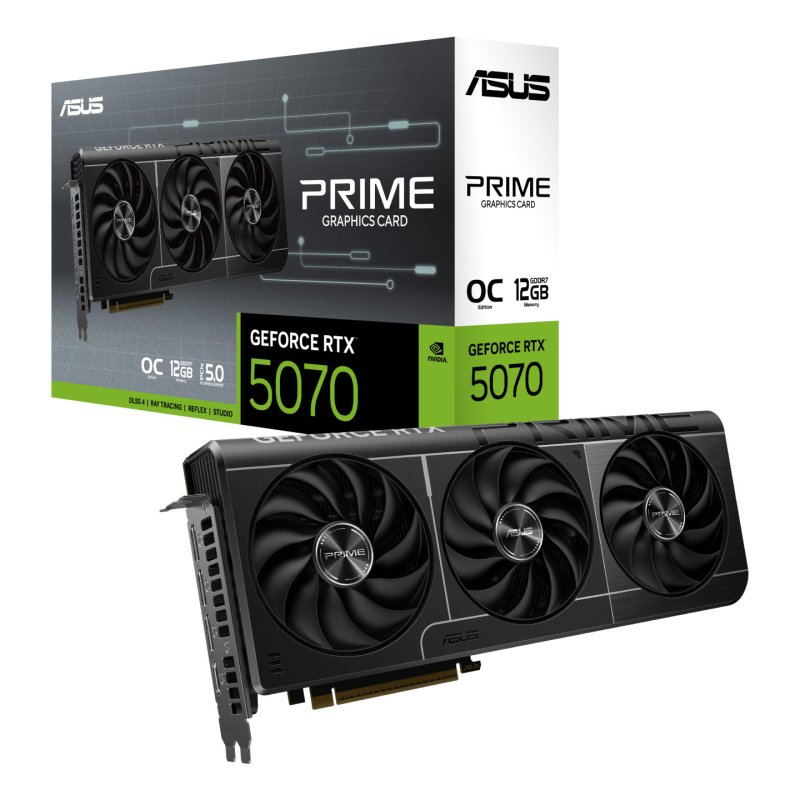 TARJETA GRAFICA ASUS PRIME RTX5070 OC 12GB