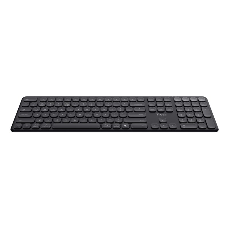 Trust Vaiya keyboard Universal USB RF Wireless Bluetooth US English Black